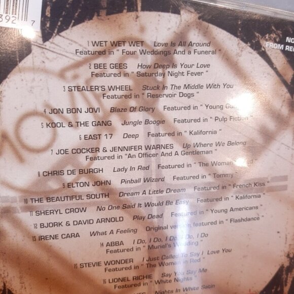 3/$20 PURE MOVIES Music Compilation CD Album Vintage Oldies Classic 1996 Tested - Picture 7 of 14